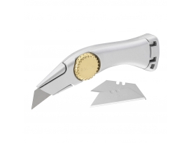 Stanley Titan-Messer mit feststehender Klinge Zinkdruckgussgehäuse, ergonomisches Design, Ersatzklingen im Handgriff max. 15 St., 3 St. incl
