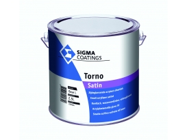 Sigma Torno Satin, WB 0,5 ltr., Acryl-Buntlack innen und außen, schnelltrocknend, blockfest im Mischton: