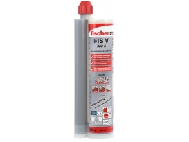 Fischer 2K-Hochleistungsmörtel FIS V360S  360ml in Verwendung mit Ankerstangen, Innenfewindeanker, Injektions-Ankerhülsen in (Poren-)Beton, Mauerwerk