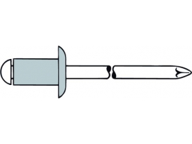 Gesipa Blindniete 4 x 14 mm Alu Standard