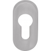 PREMIUM Schlüsselrosette oval 6679 BL, auch FS, Edelstahl