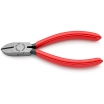 Knipex Seitenschneider, 125 mm, 7001, Kopf poliert, Griffe mit Kunststoffhüllen rot, Chrom-Vanadium-Elektrostahl, ölgehärtet
