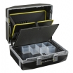 Raaco Werkzeugkoffer Premium XLT79 Toolcase Kofferschale Polycarbonat,2 Zylinderschl,Alurahmen Rollen,Griff,HxBxT: 410x485x250mm, Farbe Schwarz
