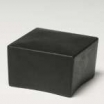 Pulverich Kunststoffrohrkappen 20x20mm, schwarz für Vierkantrohre, VE = 100St.