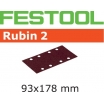 Festo Stichfix Schleifstreifen 93 x 178/8 Rubin P 100,  VE=50