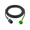 Festool plug it-Kabel H05 RN-F-7,5 Länge 7,5m, schwarzes Standardkabel