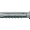 Fischer Spreizdübel SX 4x20, Nylon, Bohrer-Ø4mm, Schrauben-Ø2-3mm, Bohrloch-T 25mm, mit Rand, 4-fach-Spreizung, VE 200